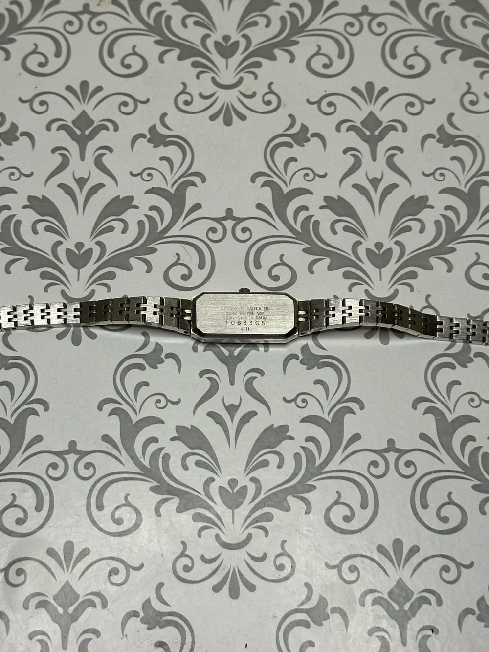 Citizen Rectangular Slim Women's Bracelet vintage Watch